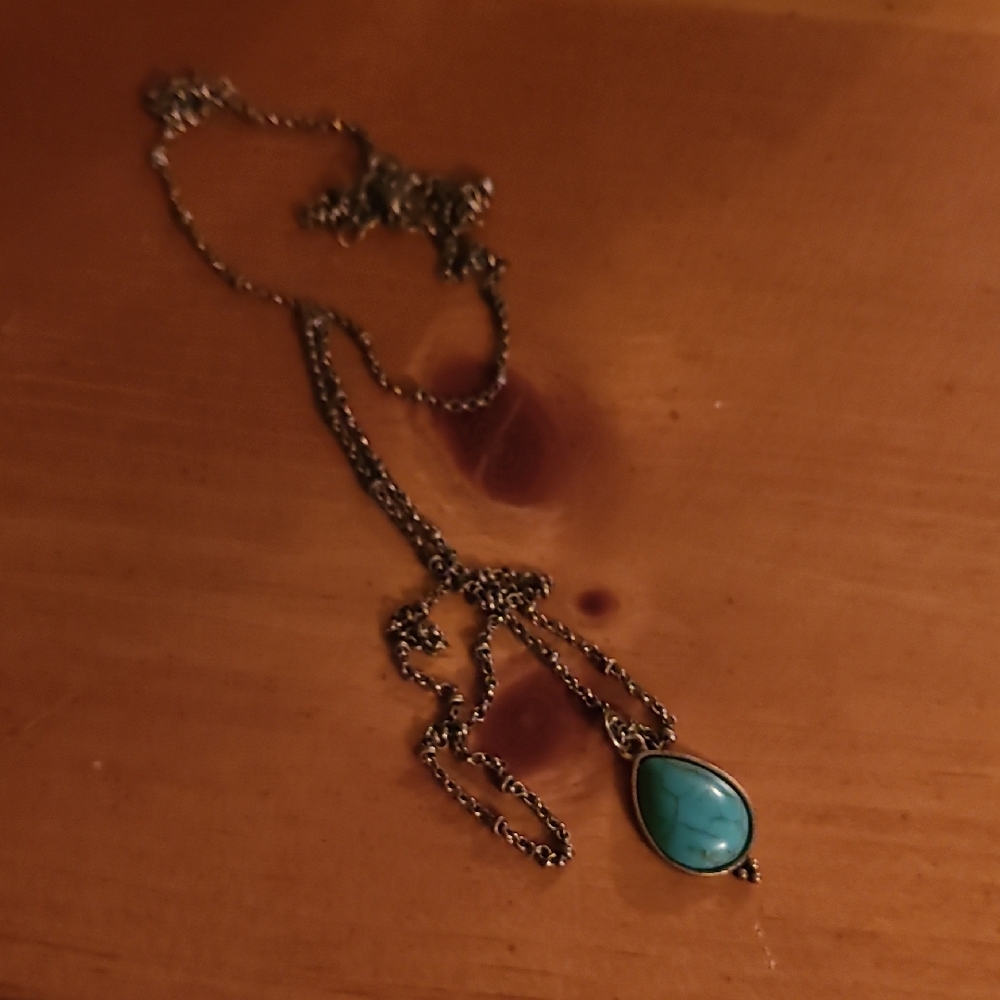Turquoise Pendant Necklace